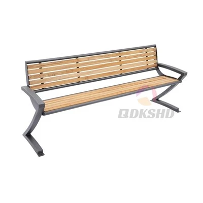 Banc extérieur public durable et personnalisable